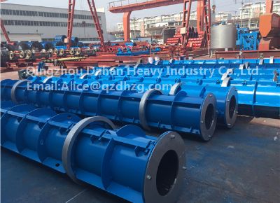 點擊查看詳細(xì)信息<br>標(biāo)題：Concrete Well Pipe Mould 閱讀次數(shù)：1625